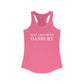 Just a kid from Danbury Women's Ideal Racerback Tank Top