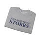 Just a kid from Storrs Unisex Heavy Blend™ Crewneck Sweatshirt