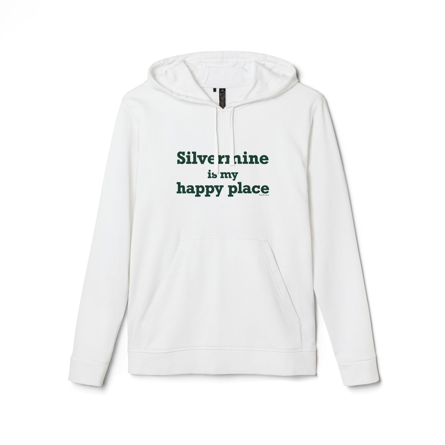 Silvermine is My Happy Place adidas Unisex Fleece Hoodie