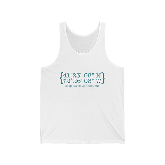 Deep River Coordinates Unisex Jersey Tank