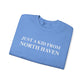 Just a kid from North Haven Unisex Heavy Blend™ Crewneck Sweatshirt