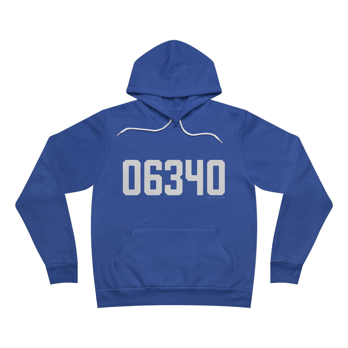 06340 Groton CT Zip Code Unisex Sponge Fleece Pullover Hoodie