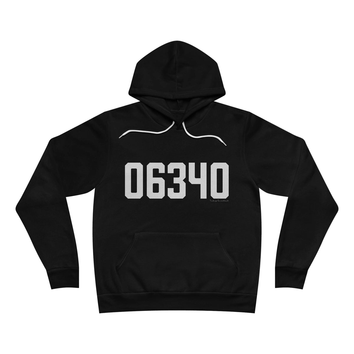 06340 Groton CT Zip Code Unisex Sponge Fleece Pullover Hoodie