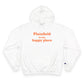 Plainfield is My Happy Place Champion Hoodie