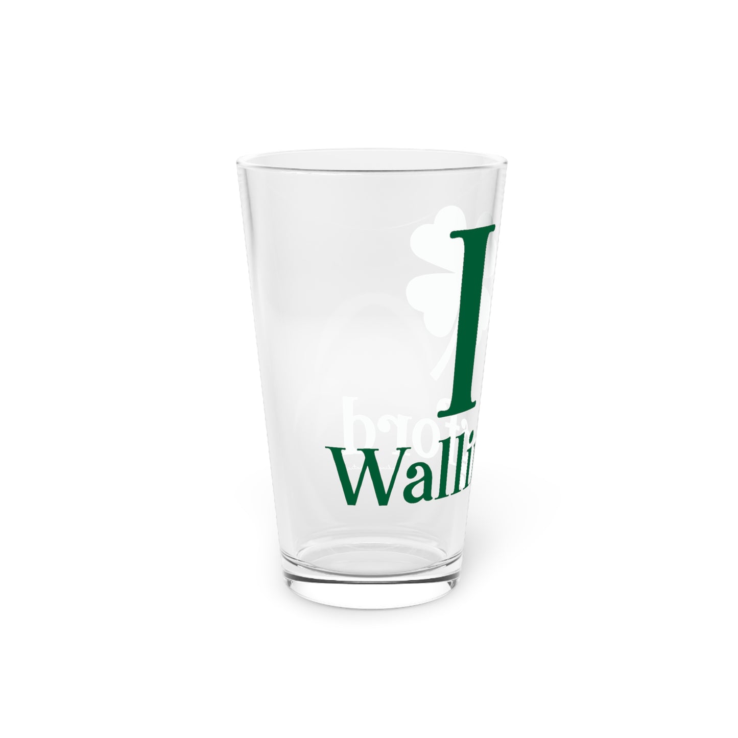 I Clover Wallingford Pint Glass, 16oz