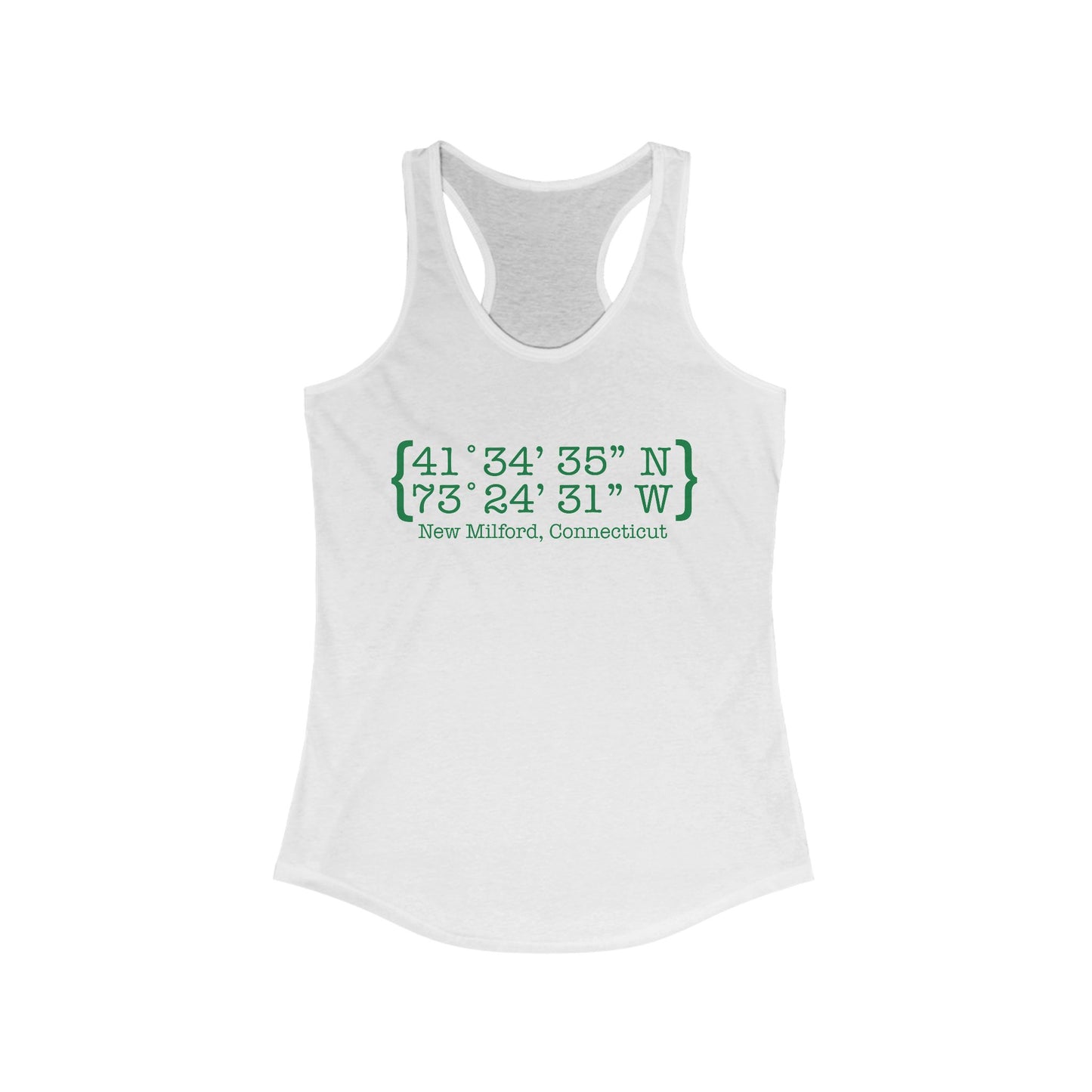 New Milford Coordiantes Women's Ideal Racerback Tank