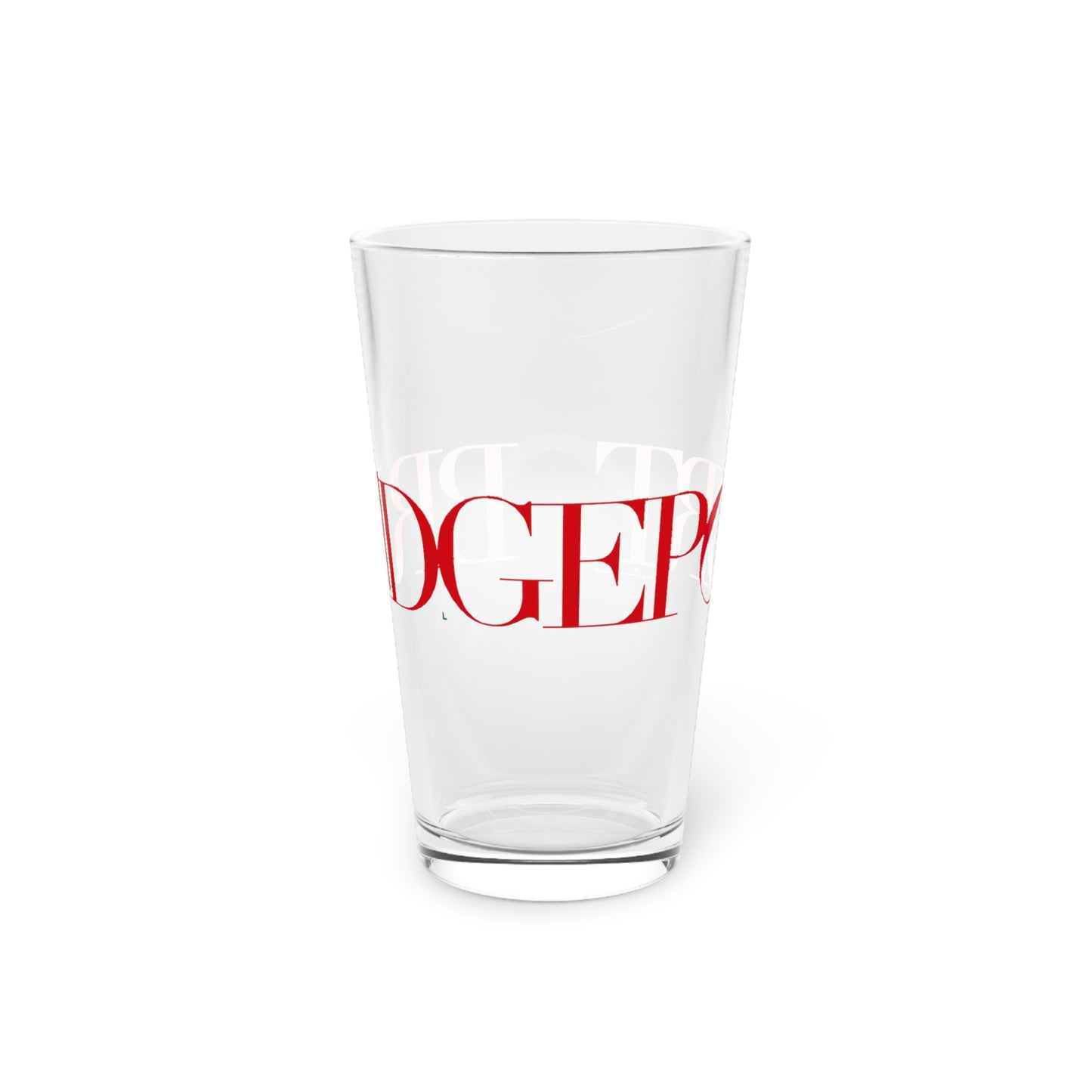41 Tilt Bridgeport Pint Glass, 16oz
