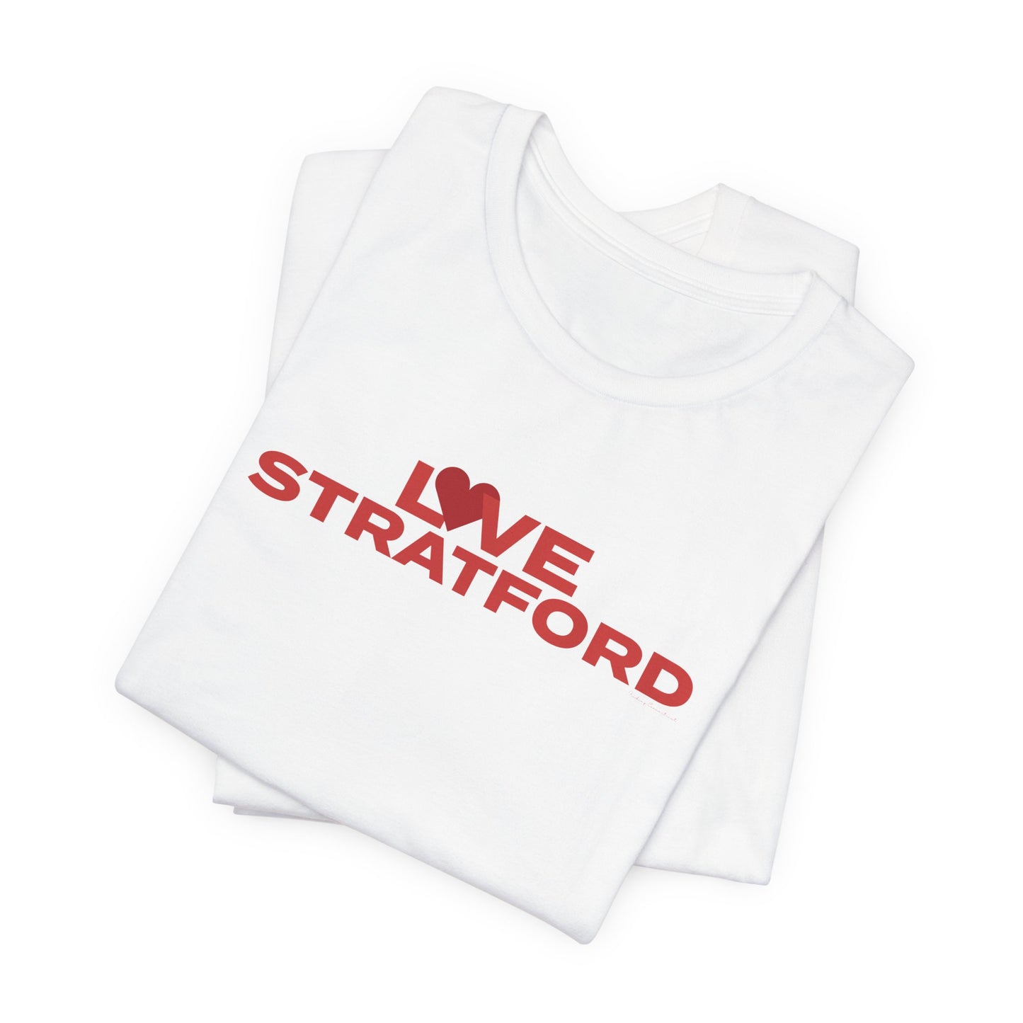 Love Stratford Unisex Jersey Short Sleeve T-Shirt