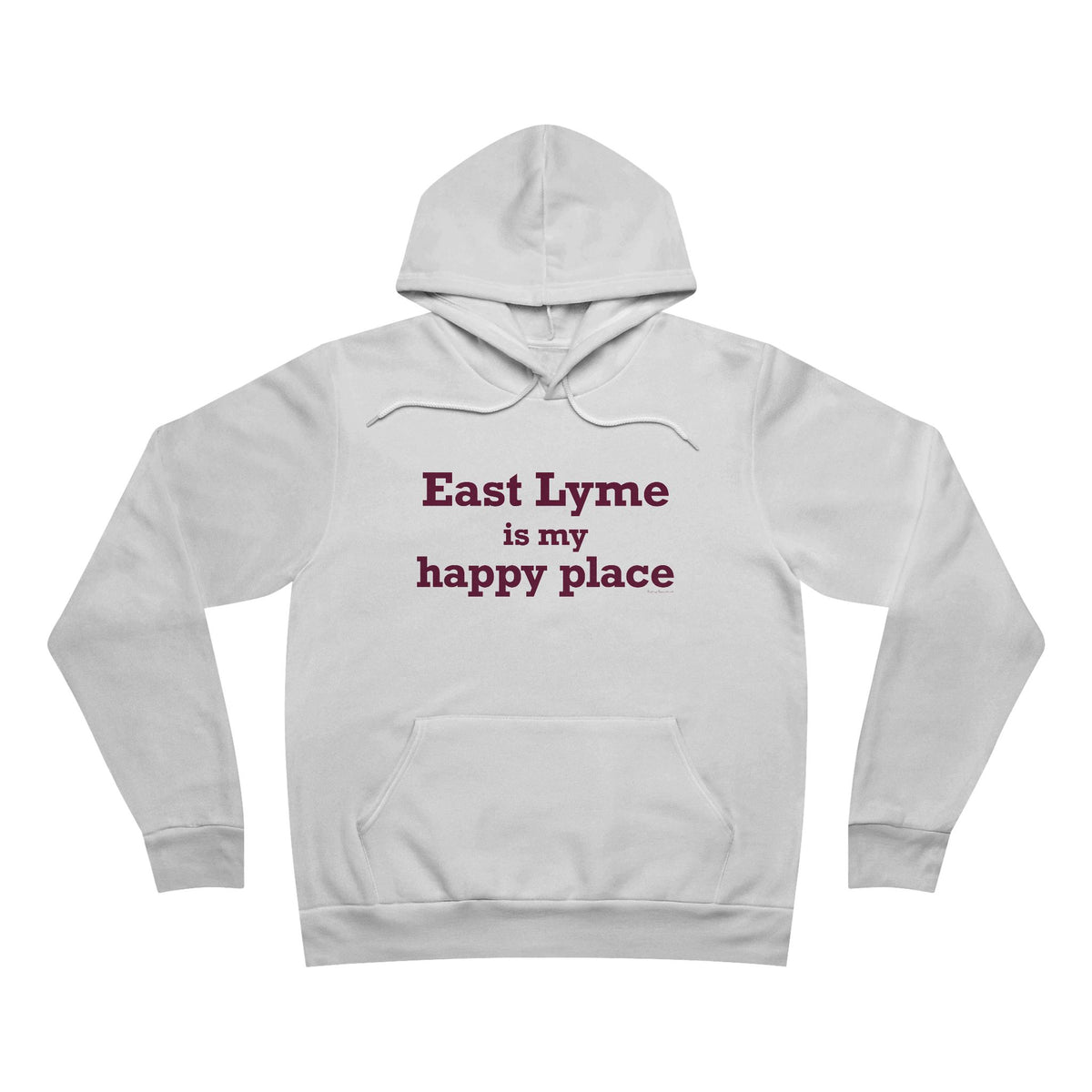 East Lyme is My Happy Place Unisex Sponge Fleece Pullover Hoodie