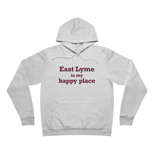East Lyme is My Happy Place Unisex Sponge Fleece Pullover Hoodie