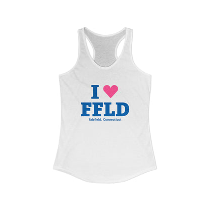 I Heart FFLD Women's Ideal Racerback Tank Top