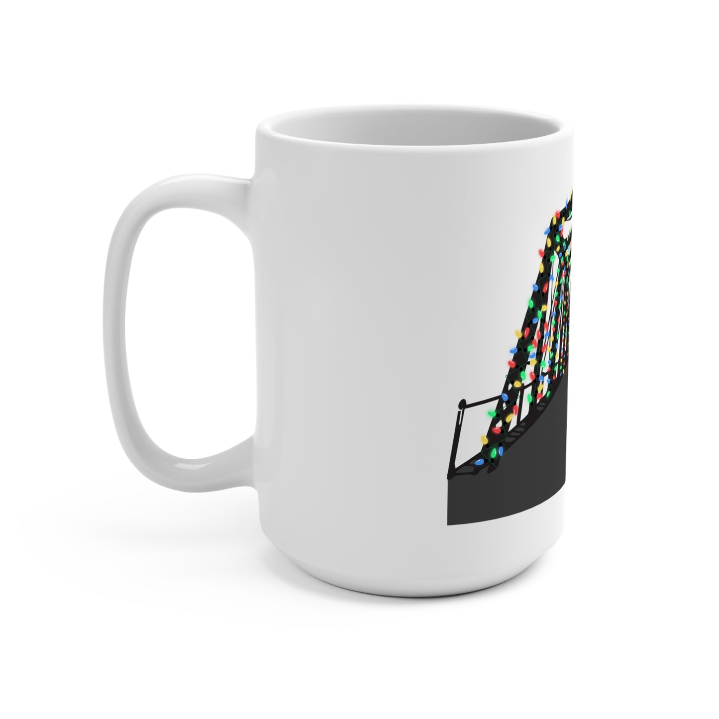 Saugatuck Bridge Lights Mug 15oz