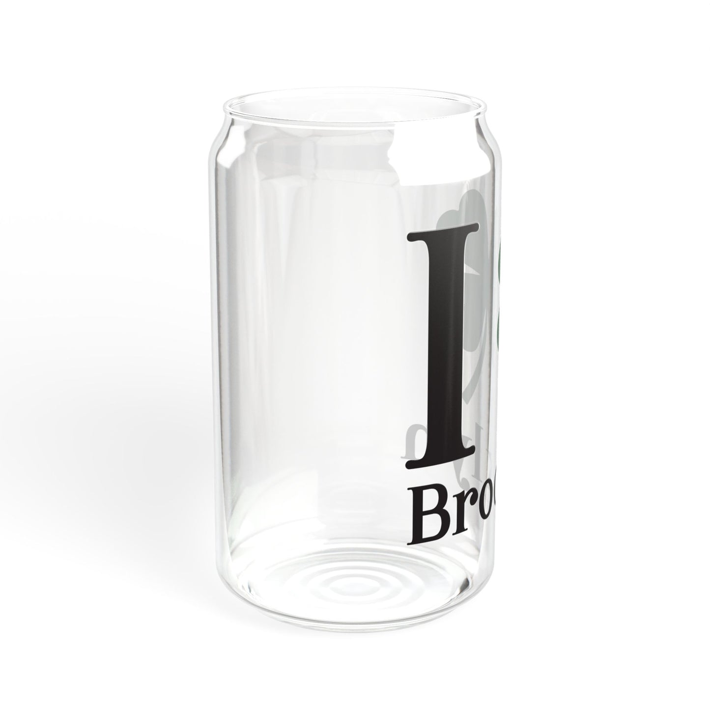 I Clover Brooklyn Sipper Glass, 16oz