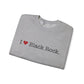 I Heart Black Rock. Unisex Heavy Blend™ Crewneck Sweatshirt
