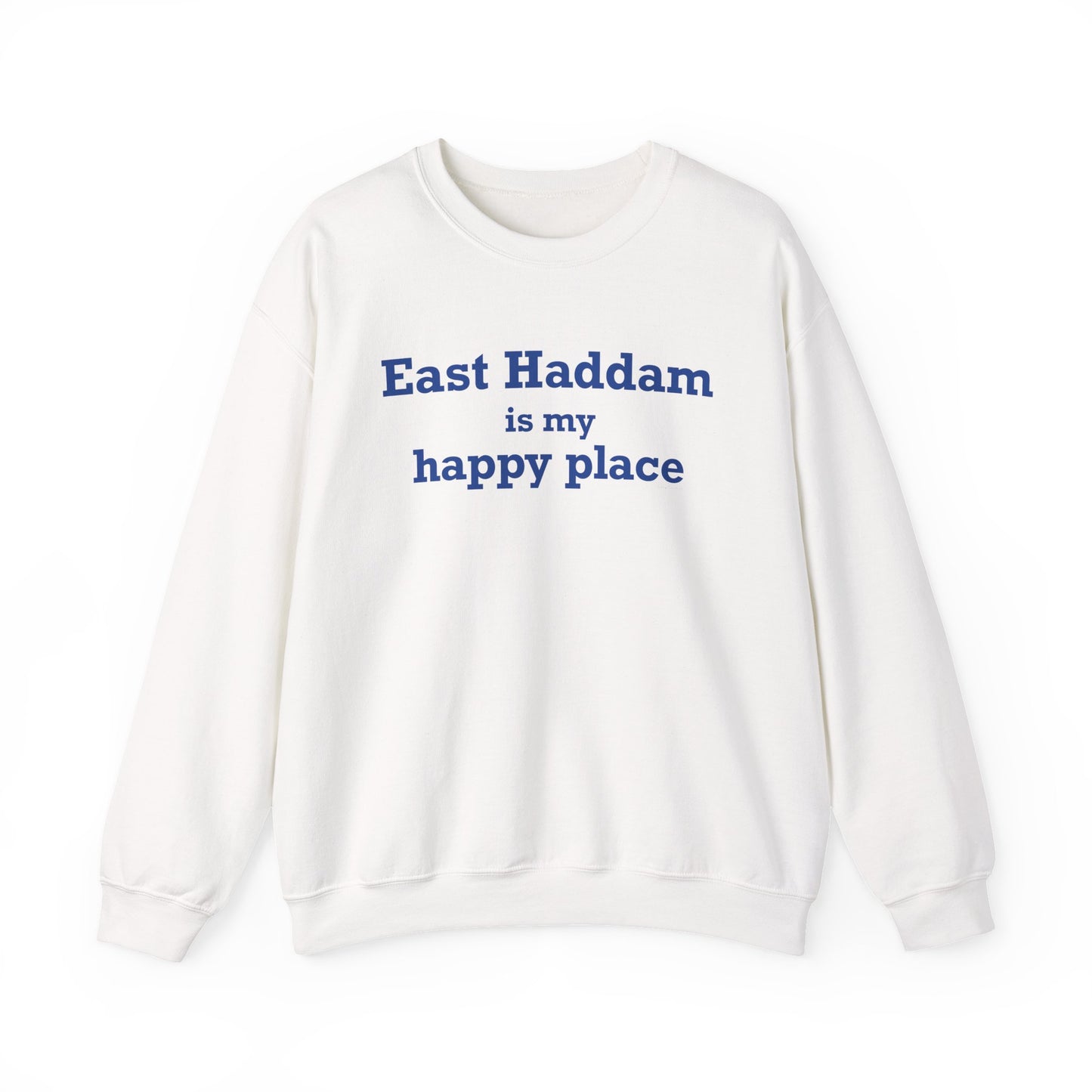 East Haddam is My Happy Place Unisex Heavy Blend™ Crewneck Sweatshirt