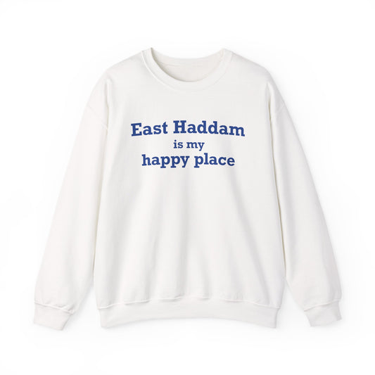 East Haddam is My Happy Place Unisex Heavy Blend™ Crewneck Sweatshirt