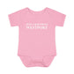 Just a kid from Westport Infant Baby Rib Bodysuit