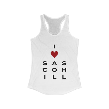 Sasco Hills Vision Women's Ideal Racerback Tank Top