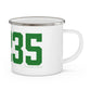 06235 Chaplin Connecticut Zip Code Enamel Camping Mug
