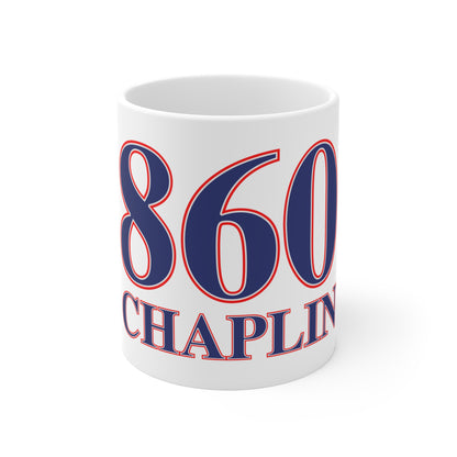 860 Chaplin Red, White & Blue Mug 11oz