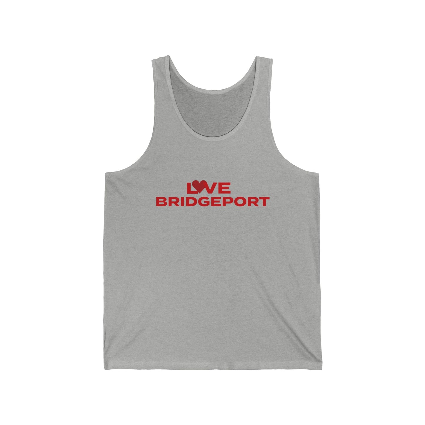 Love Bridgeport Unisex Jersey Tank Top