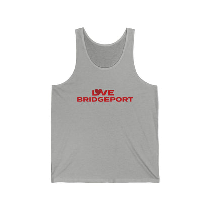 Love Bridgeport Unisex Jersey Tank Top