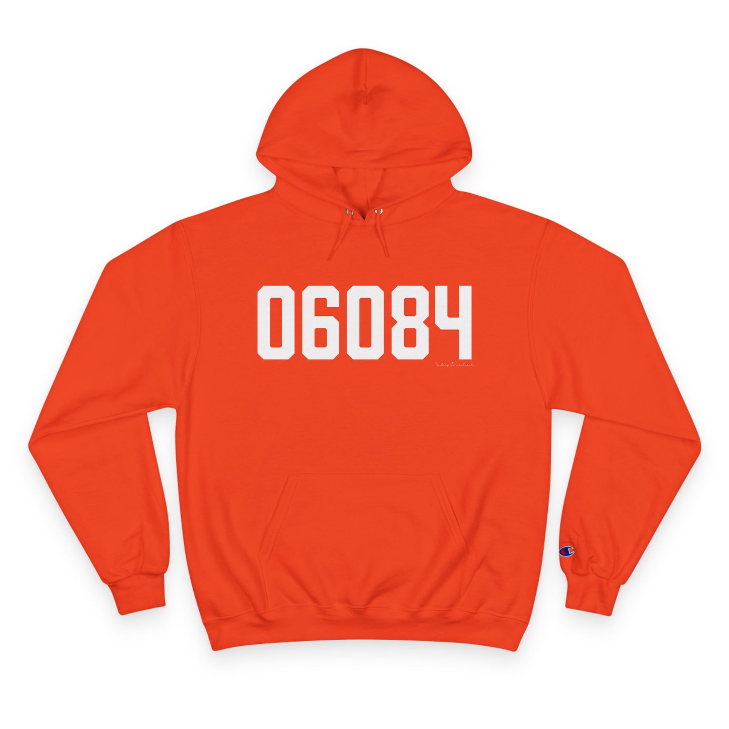 06084 Tolland CT Zip Code Champion Hoodie