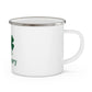 I Clover Canterbury Enamel Camping Mug