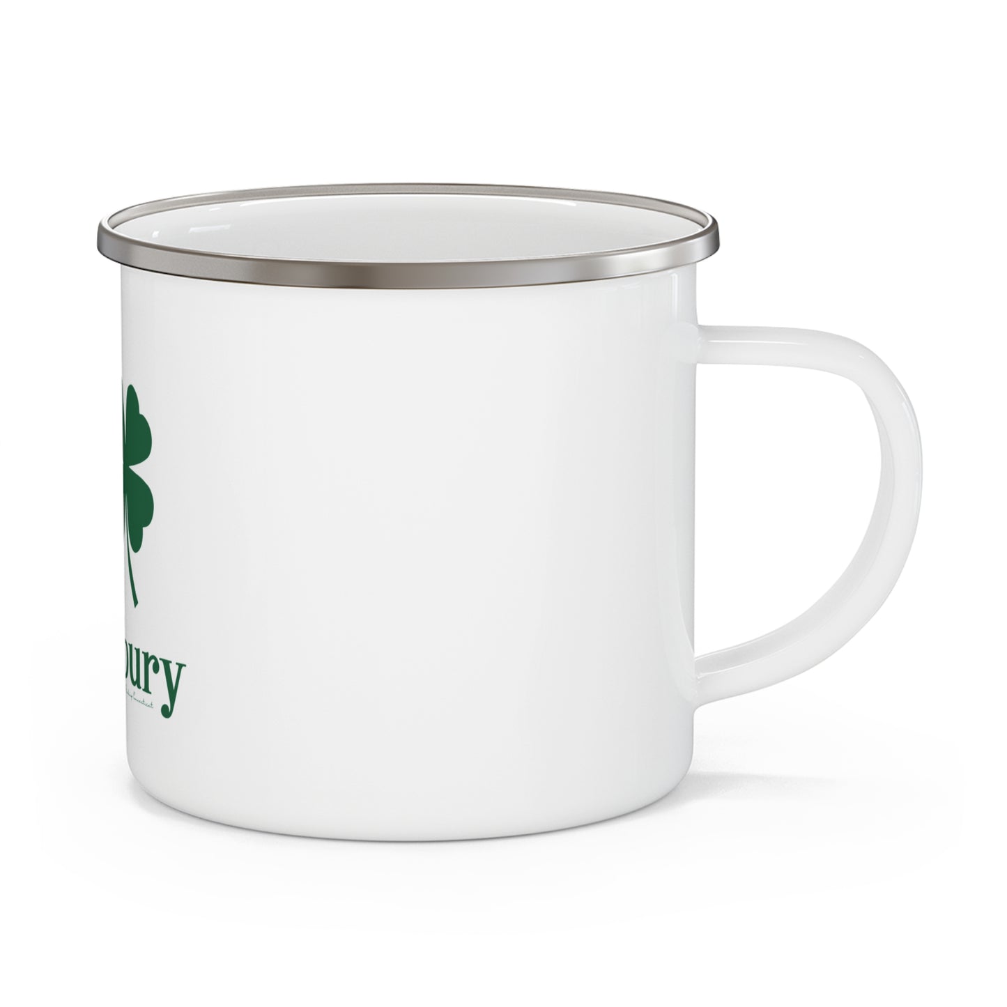 I Clover Canterbury Enamel Camping Mug