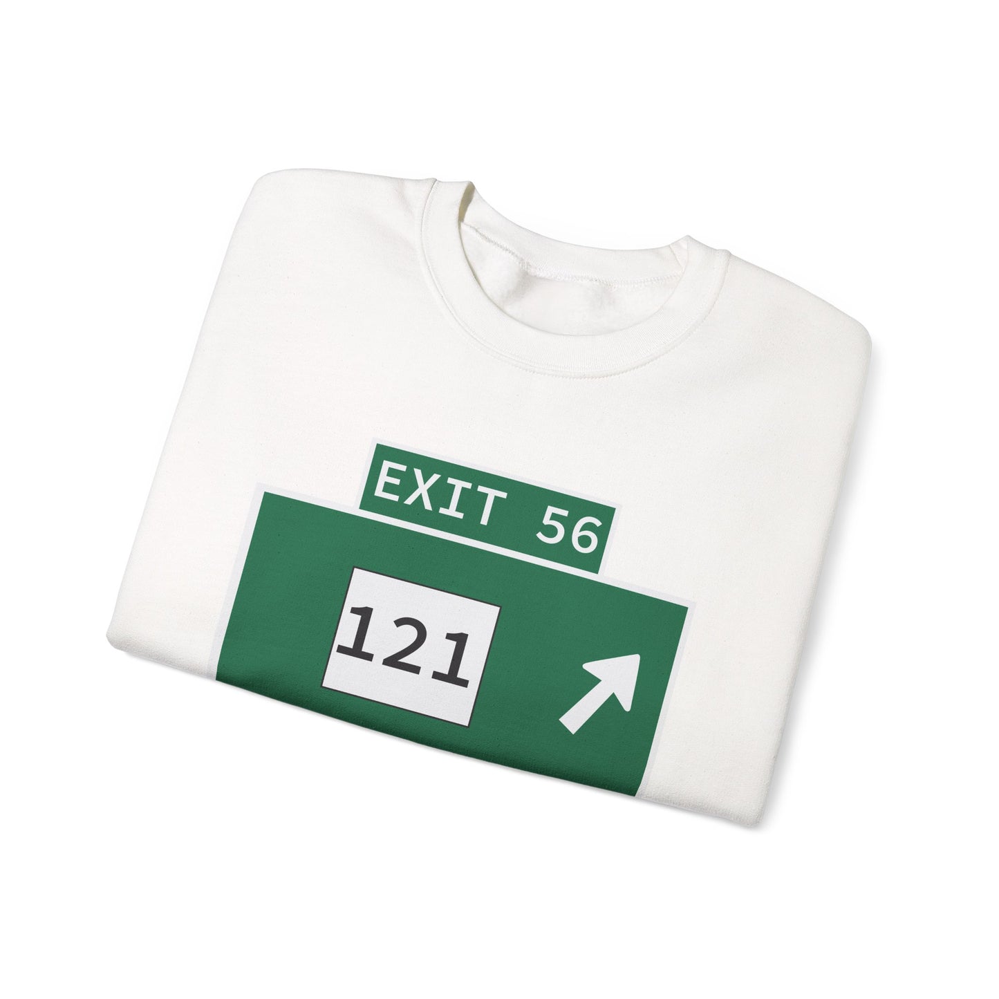 Vintage WCP Exit 56 Sign Unisex Heavy Blend™ Crewneck Sweatshirt