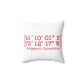 Bridgeport Coordinates Spun Polyester Square Pillow
