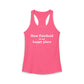 New Fairfield Is My Happy Place Women's Ideal Racerback Tank Top
