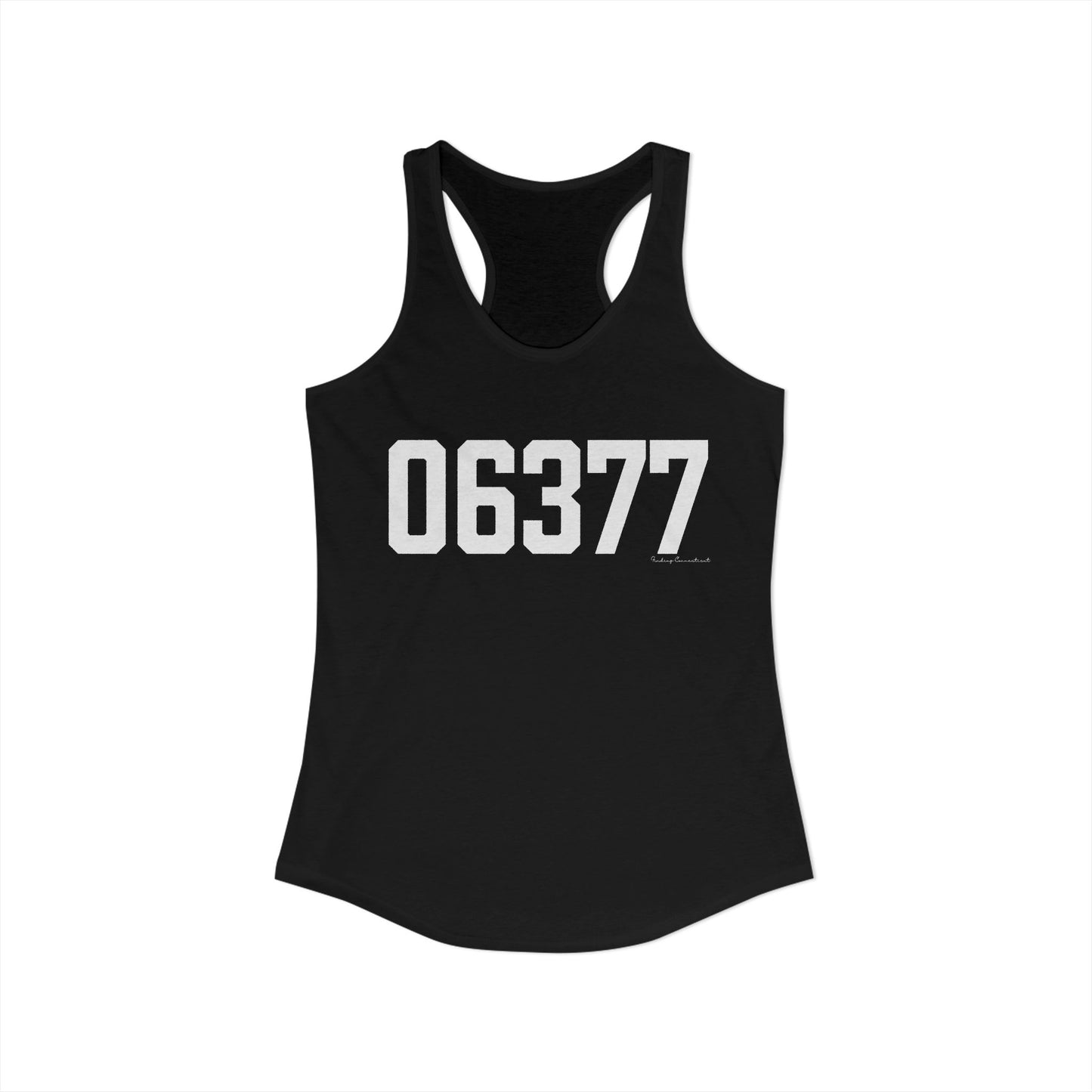 06377 Sterling CT Zip Code Women's Ideal Racerback Tank Top