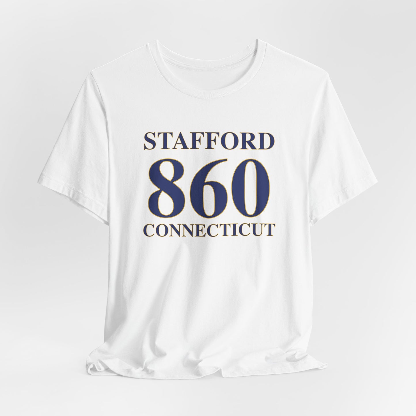 Stafford 860 Connecticut Unisex Jersey Short Sleeve T-Shirt