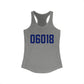 06018 North Canaan Connecticut Zip Code  Women's Ideal Racerback Tank Top