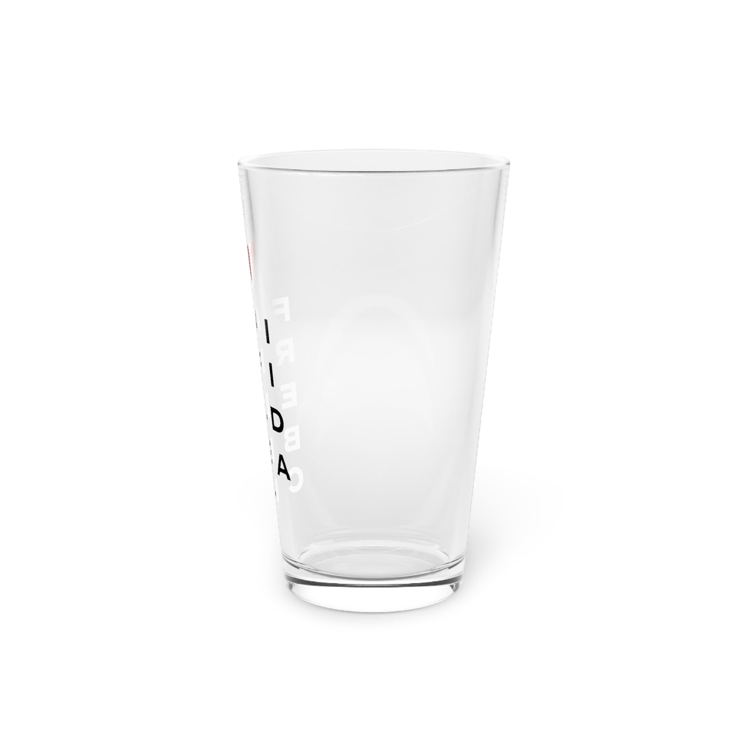 Fairfield Beach Vision Pint Glass, 16oz