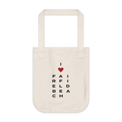 Fairfield Beach Vision Organic Canvas Tote Bag