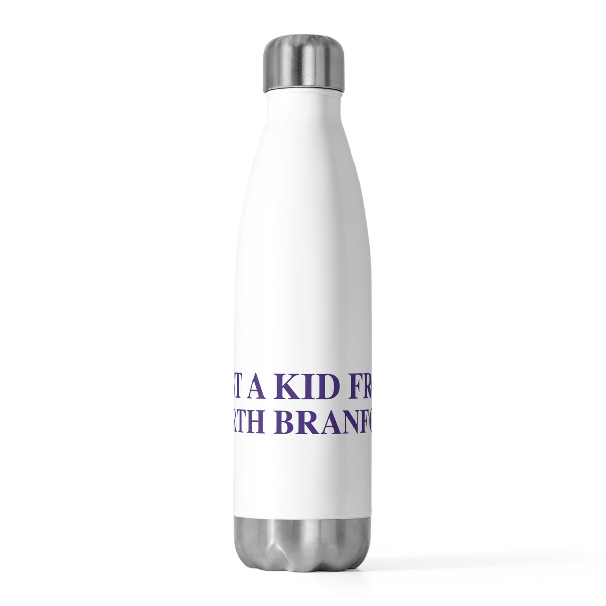 Just a kid from North Branford 20 oz Insulated Bottle