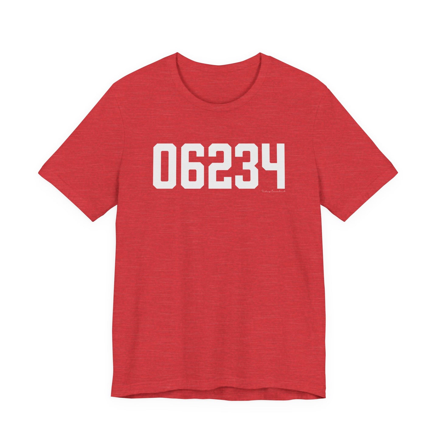 06234 Brooklyn CT Zip Code Unisex Jersey Short Sleeve T-Shirt