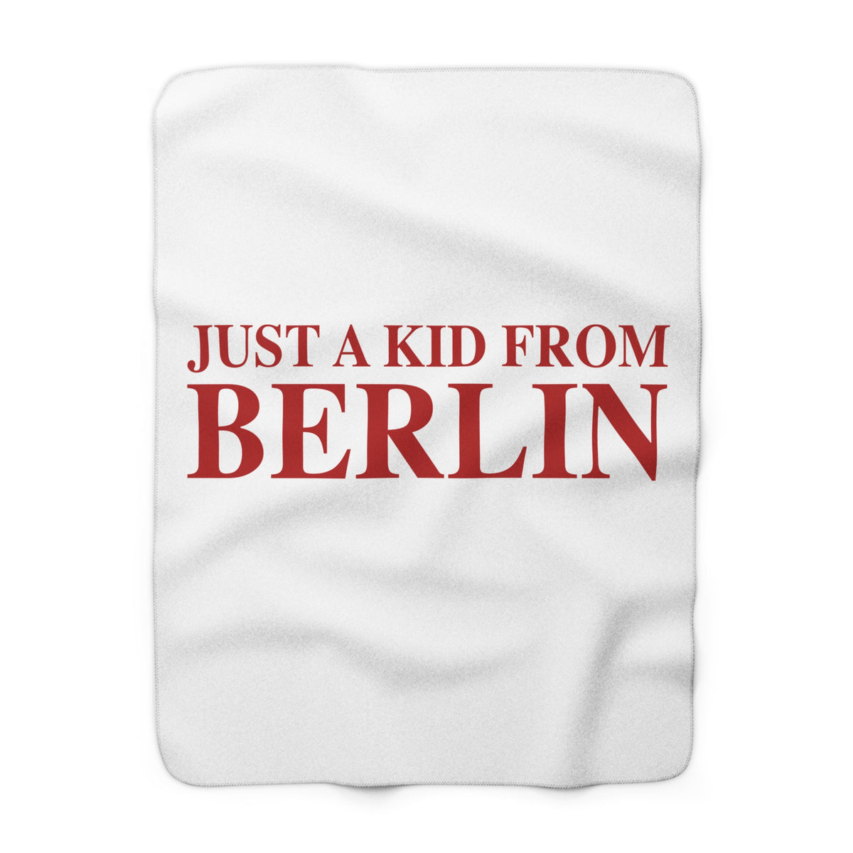 Just a kid from Berlin Fleece Blanket