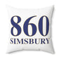 860 Simsbury Polyester Square Pillow