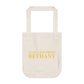 Just a kid from Bethany Organic Canvas Tote Bag
