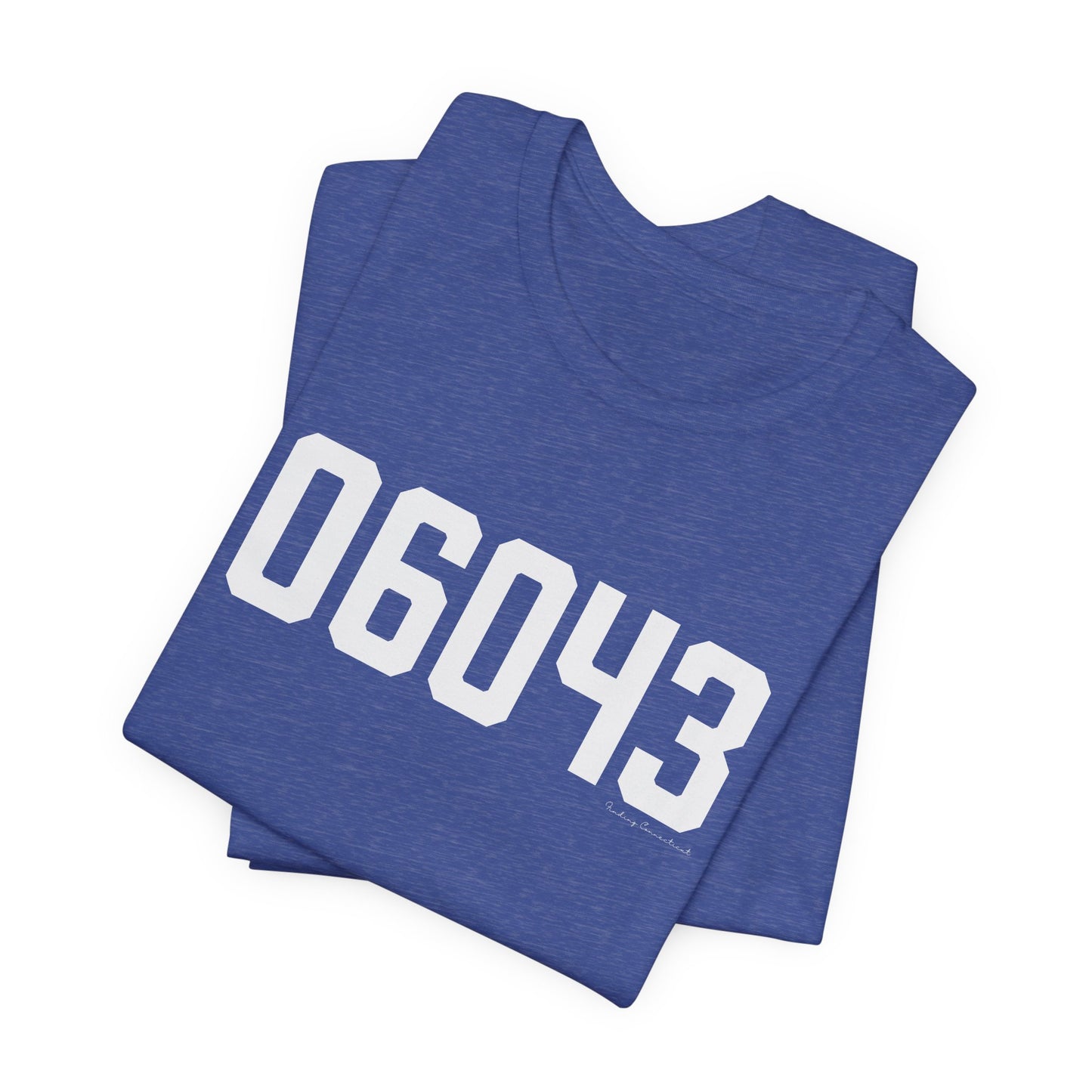 06043 Bolton CT Zip Code Unisex Jersey Short Sleeve T-Shirt