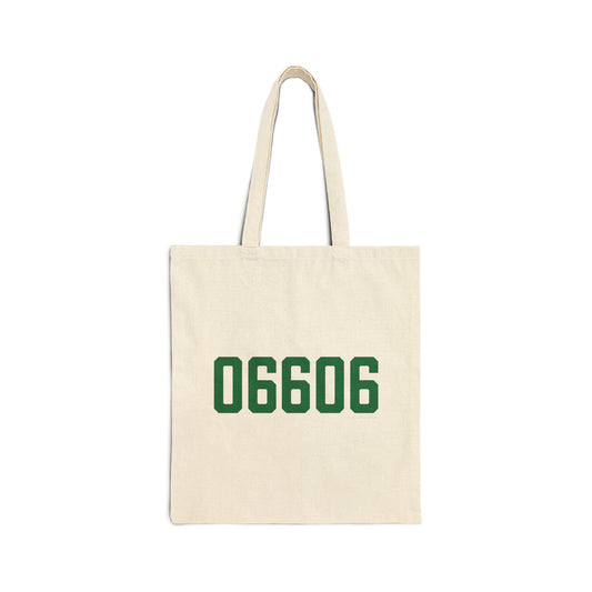 06606 Bridgeport Connecticut Zip Code Cotton Canvas Tote Bag