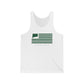 Derby Connecticut St. Patrick’s Day Flag Unisex Jersey Tank Top