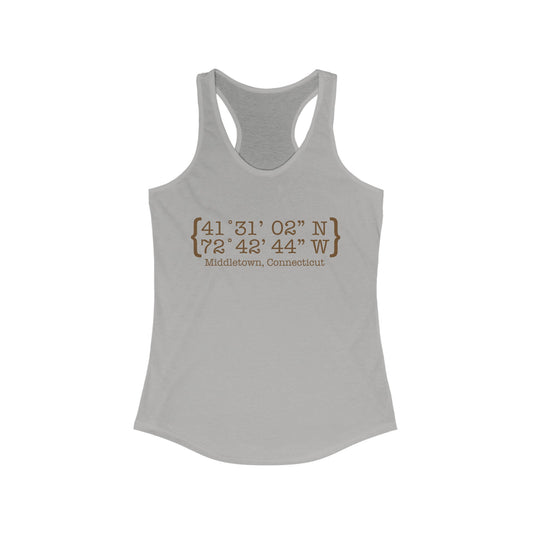 Middletown Coordinates Women's Ideal Racerback Tank