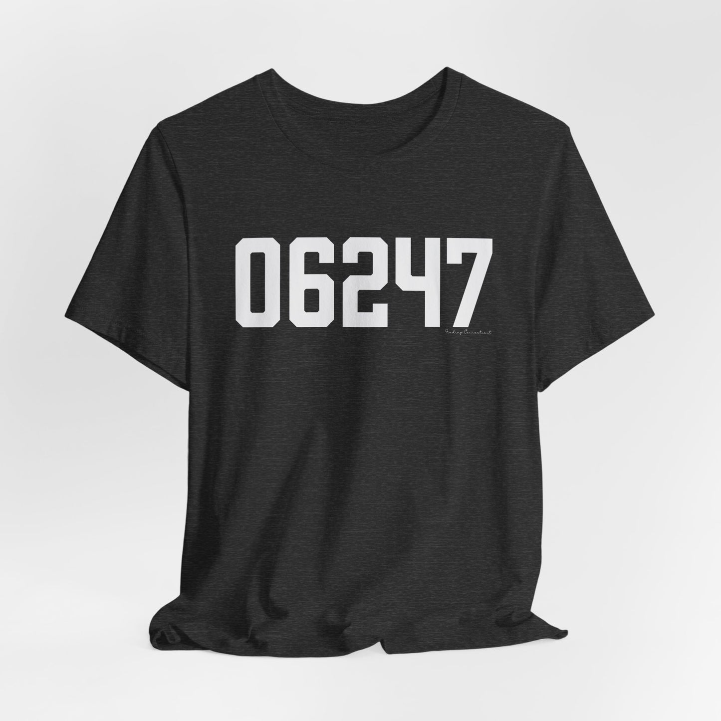 06247 Hampton CT Zip Code Unisex Jersey Short Sleeve T-Shirt