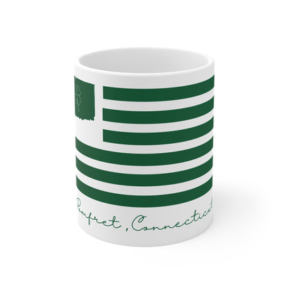 Pomfret Connecticut St. Patrick’s Day Flag Mug 11oz