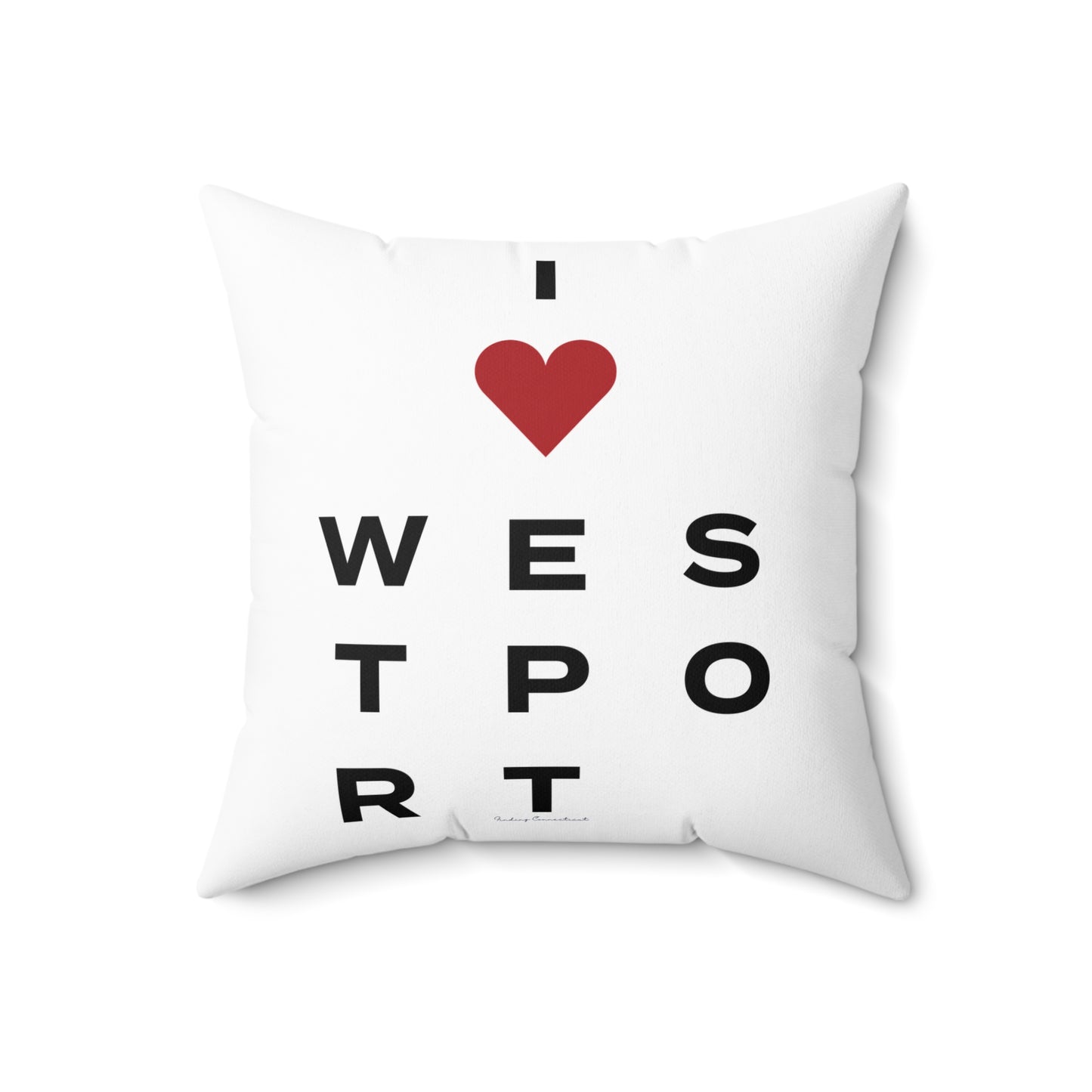 Westport Vision Spun Polyester Square Pillow