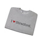 I Heart Stratford. Unisex Heavy Blend™ Crewneck Sweatshirt